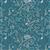 Lewis & Irene Presents Cassandra Connolly Sound Of The Sea Collection Seaweed Aegean Blue Fabric 0.5m