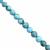 37cts Kingsman Turquoise Smooth Round Approx 4 to 6mm, 20cm Strand