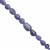 65cts Tanzanite Smooth Tumble Approx 4x5 to 11x8mm, 21cm Strand  
