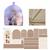 Family Comforts Taupe Teddy Backpack Kit: Instructions, Fabric Panel & Fabric (1m)