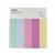 Smart Paper Sticker Cardstock, Pastels 13X13; 5 colours, 10 Sheets