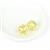 Baltic Lemon Amber Fully Drilled Beads, 10mm (2pcs) 
