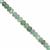 30cts Green Aventurine Faceted Rondelles Approx 3x2 to 5x3mm, 19cm Strand