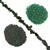Chrome Diopside Small Nugget with 1m Tumble Strand Project With Downloadable Instructions By Linda Brumwell