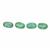 0.7cts Zambian Emerald 5x3mm Oval Pack of 4 (O)