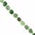 80cts Nephrite Fancy Cubes Approx 6-7mm, 20cm strand