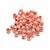 Rose Gold Plated Base Metal Spacer Beads, 4mm (50pk)