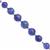 28cts Tanzanite Smooth Round Approx 6 to 8mm, 6cm Strand With Spacer