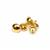 Cymbal Kymo - Bead Substitute - 24K Gold Plated (5pk) 