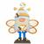MDF Bee Antenna Hat Tall Standing Gnome