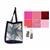 Suzie Duncan's Crazier Eights Flower Pink Kaffe Tote Bag Kit: Instructions, Fabric (1m) & FQ's (5pcs) 