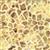 Hoffman Congobay Batiks Gold Giraffe  Fabric 0.5m