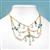 Gold Plated 925 Sterling Silver, Turquoise & Peach Pearl Project With Downloadable Instructions By Carol Vickers