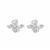 Plated Base Metal Bee Charm, 10x15mm (2pcs)