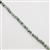 173cts Forest Green  Jasper Plain Round Approx 4mm, 1 Meter Strand