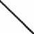 130cts Black Spinel Plain Rounds, Approx 6mm, 38cm strand	