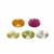 2cts Multi Gemstone, Oval Approx 6x4mm Pack 5pcs, 