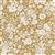 Liberty Emily Belle Jewel Tones Golden Ochre Fabric 0.5m