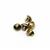 Cymbal Kymo - Bead Substitute - Antique Brass Plated (5pk) 