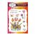 Creative Expressions Jane's Doodles Tulip & Crocus 4 in x 6 in Clear Stamp Set - 11 Stamps
