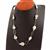 Fancy Shape White Freshwater Cultured Pearls On Chain, 50cm
