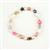 14th Birthday Mixed Colour Freshwater Pearl Bracelet, Approx 7in