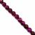 100cts Dyed Fuchsia Tiger eye Plain Rounds, Approx. 6mm 38cm strand