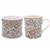 William Morris Pink and Rose Mug in a Tin