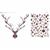 Delphine Brooks' Heather Christmas Stags Head Wall Hanging Panel 140cm x 76cm