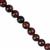 180cts Red Tiger's Eye  Plain Round Approx 8mm, 36cm Strand