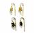 925 Sterling Silver Flower Earring with Loop, Approx 15mm, 2 Pairs