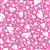 Sanntangle Tangly Leaves Mid Pink Fabric 0.5m