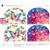 The Crafty Witches Rainbow Flutterbyes Tea Cosy Fabric Panel (70 x 82cm)