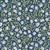 Lewis & Irene Clearbury Down Collection Wild Thyme Dark Blue Fabric 0.5m