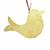 Brass Sheet Hanging Bird with Ribbon Size of 4