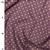 Rose and Hubble Cotton Poplin Spots on Plum Fabric 0.5m