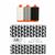 Aurifil Colour Builder Carrara Black And White Thread Set Pack of 3 Large Spools 50wt  (3 x 1300m) 