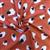 Moon Gemstones - Terracotta Marlie-Care Lawn Fabric 0.5m