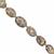 45cts Mojave Opal Graduated Faceted Oval Approx 12x9 to 15x11mm, 15cm Strand With Spacers