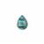 8.15cts Copper Mojave Turquoise 18x13mm Pear  (R)