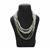 440cts Multi Gemstone Nuggets Necklace Set, Approx 2x1 to 13x4mm, 34" Necklace with 925 Sterling Silver bolt Ring Clasp, Approx 5mm (set of 3)