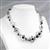 Black Rutile Quartz, Silver Plated Base Metal Star Shaped Halo Bead Project With Downloadable Instructions By Linda Brumwell