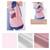 Sew Pretty Sew Mindful Pink Stripes Stratford Bag Kit: Instructions & Fabric (1.5m)