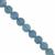 100cts Kashmir Aquamarine Carved Beads Approx 12mm, 10pcs