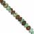 125cts Bio Chrysoprase Faceted Roundelles Approx 7 to 9mm, 22cm Strand