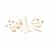 Gold Plated 925 Sterling Silver Basic Findings Pack 20pc