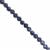 14cts Blue Sapphire Faceted Round Approx 2mm, 30cm Strand