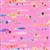 Moda Fanciful Forest in Pink Puddle Fabric 0.5m