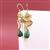 Gold Plated 925 Sterling Silver Dragon Earrings with Peg & Green Nephrite Project 