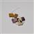 165cts Mookite Top Drilled Rectangles Approx 20x15mm to 30x20mm 5 Pcs	